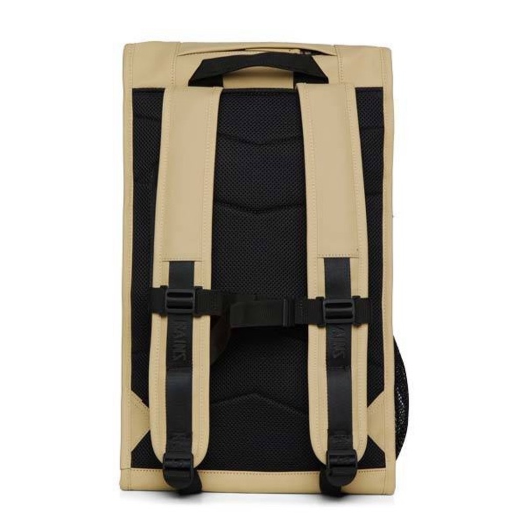 RAINS Trail Mountaineer Backpack Unisex Bag Sand NEW - Picture 2 of 6